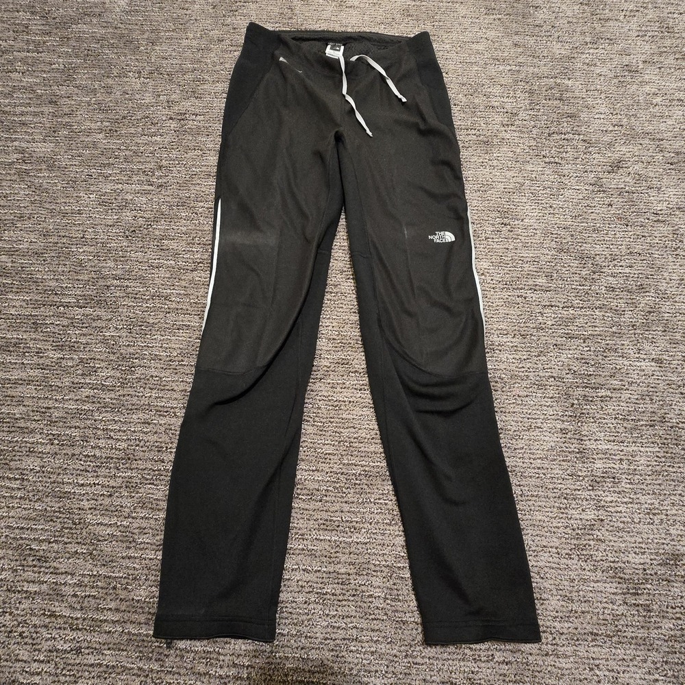 The North Face Womens Small Petite Flight Series Windstopper Pants Black Outdoor